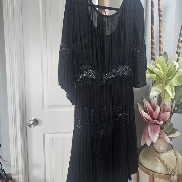 princess polly baby blue dress Bell Sleeve Dress Styles From Free People Shop main image 1